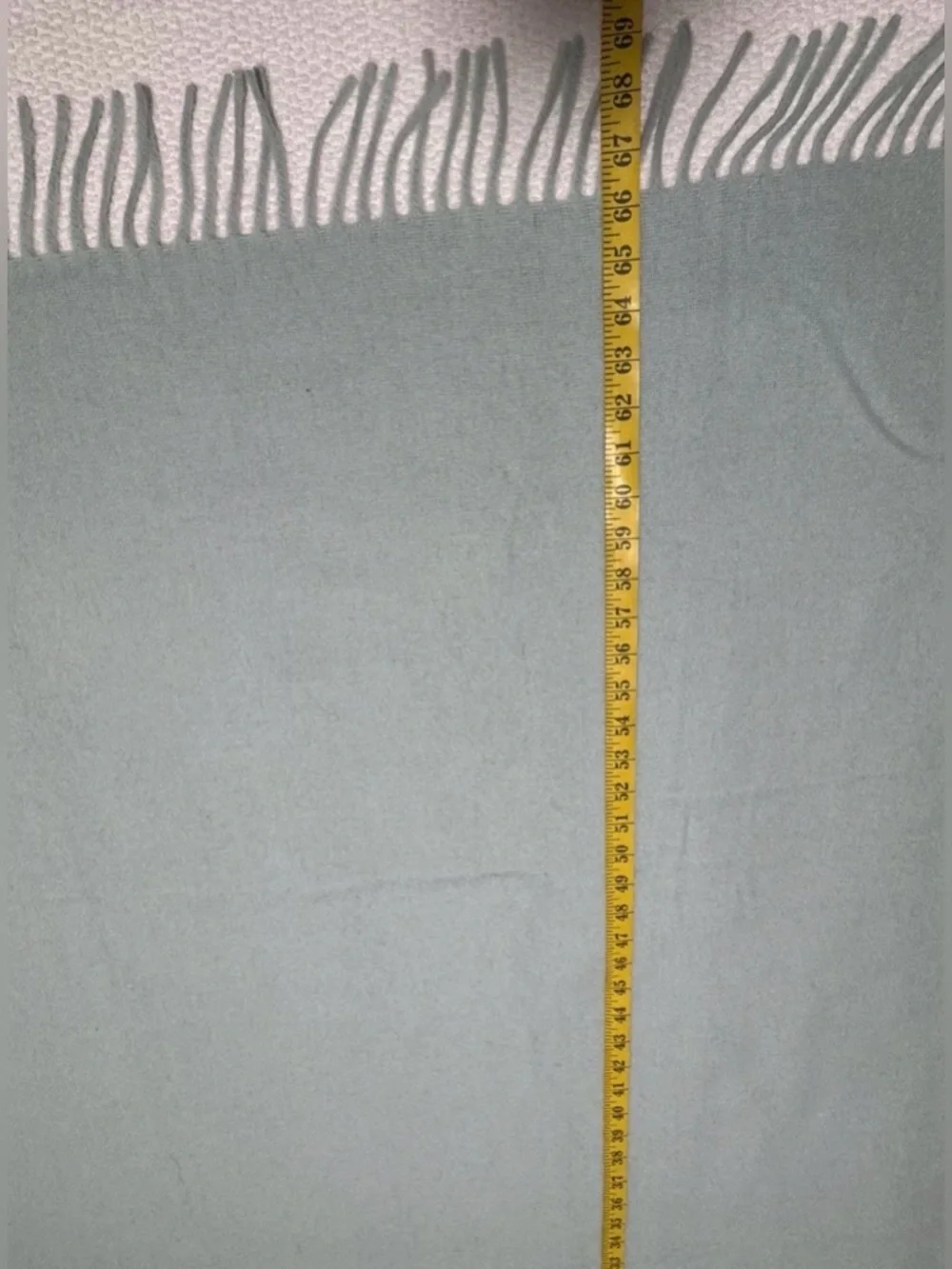Patmos Throw By Alicia Adam’s Alpaca Blanket Cover Shawl in Aqua Solid Color